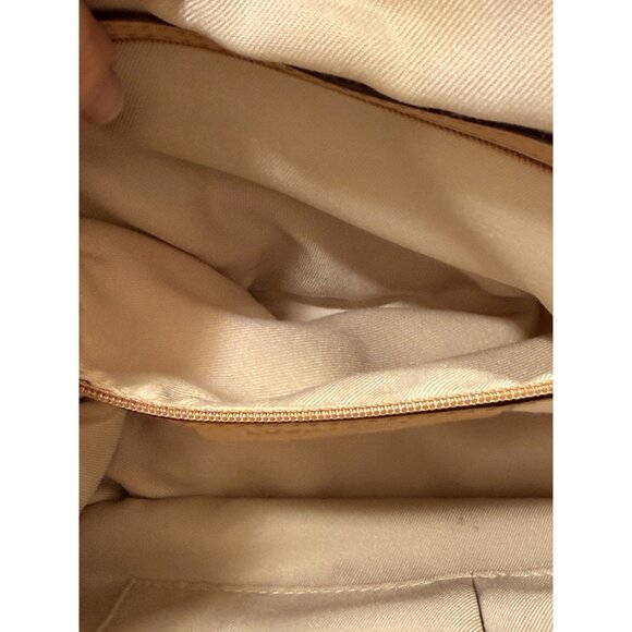 Lucky Brand ForaHo Hobo Bag in Dusty Sand Suede Macadamia Leather Mushroom Tan - Picture 14 of 16